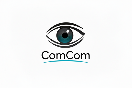 logo un seul yeux dessin autri noire sur blanc dessin seulment sans rien ecrire